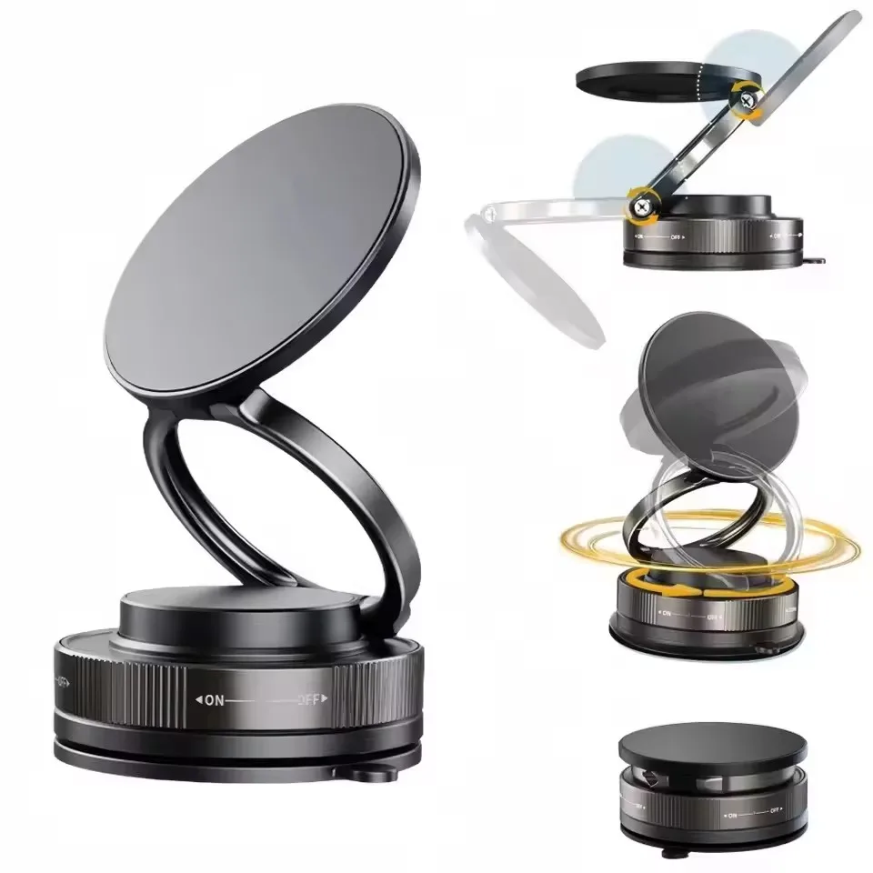 Phone Accessories Holder Car - مطوّر 360 ° حامل هاتف مغناطيسي