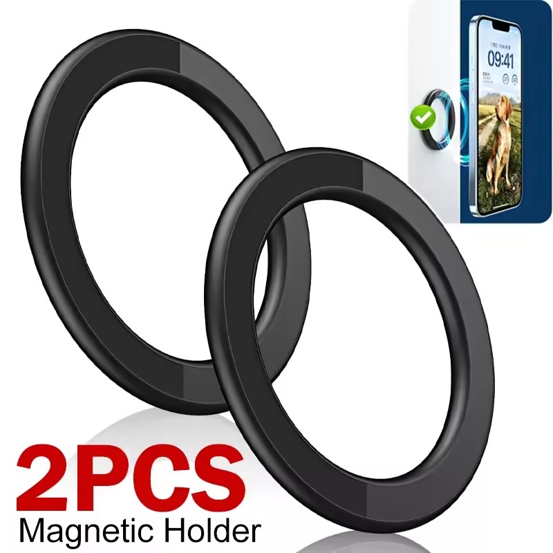 Phone Accessories Useful - حامل حلقي مغناطيسي لاصق قوي متوافق