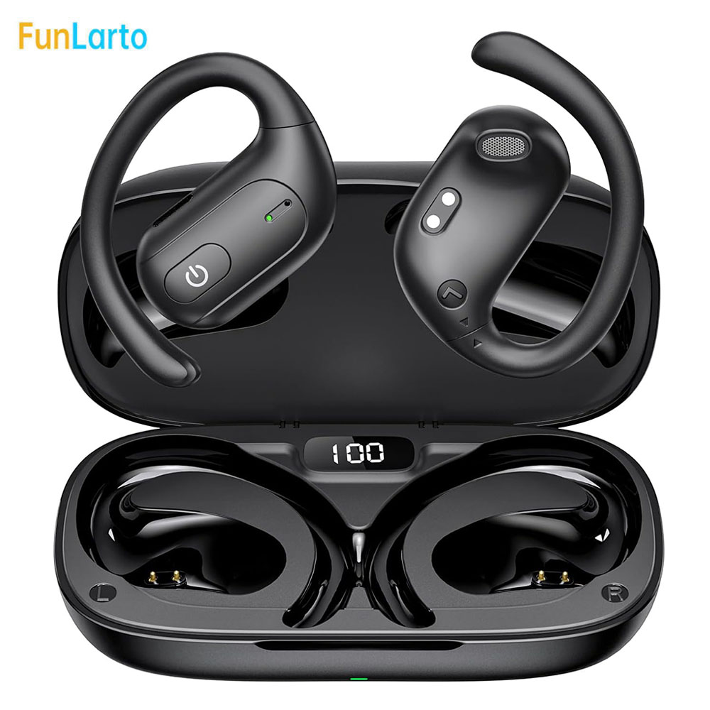 Phone Accessories Amazon - سماعات أذن لاسلكية للجري مفتوحة الأذن،