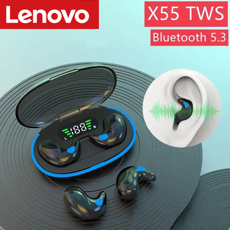 سماعات لينوفو X55 TWS ميني لاس - مراجعة Phone Accessories Amazon وسعره