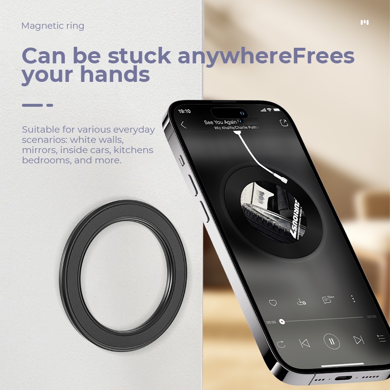 ل Magsafe حامل هاتف حلقي مغناط - مراجعة Phone Accessories Useful وسعره
