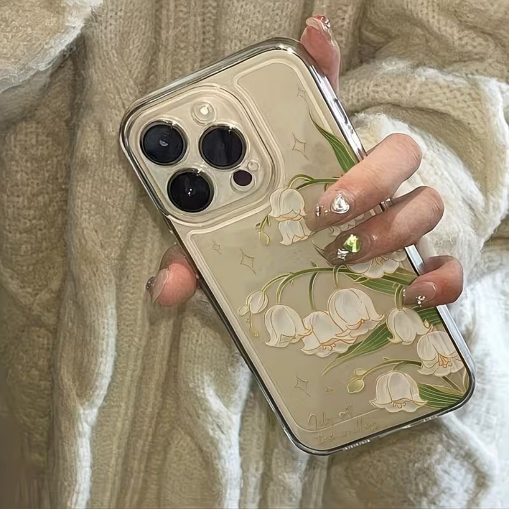 غطاء هاتف بتصميم زنبق الوادي ا - مراجعة Apple Iphone 15 وسعره