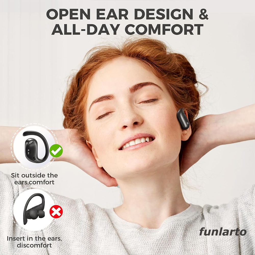 سماعات أذن لاسلكية للجري مفتوح - مراجعة Phone Accessories Amazon وسعره